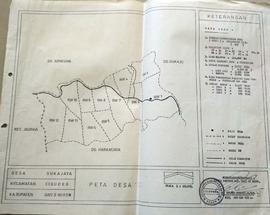 Peta Desa Sukajaya Kecamatan Cigudeg