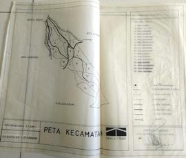 Peta Kecamatan Ciawi Kabupaten Bogor