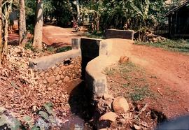Pembangunan Jembatan di Desa Sukamanah Kecamatan Jonggol