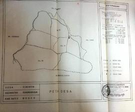 Peta Desa Cidokom Kecamatan Gunung Sindur